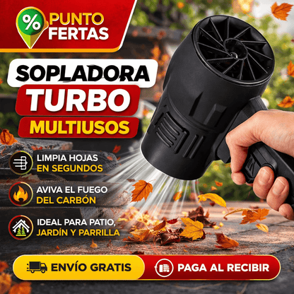 Sopladora Turbo Violent Fan™ | Potente y inalámbrica