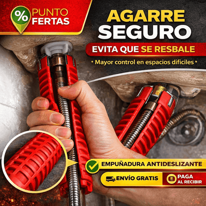 Llave 8 en 1™ | Instala cualquier tipo de conexión