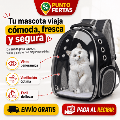 Mochila para Mascotas | Viajes más comodos