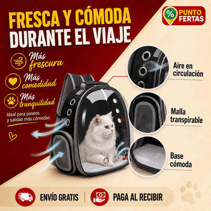 Mochila para Mascotas | Viajes más comodos