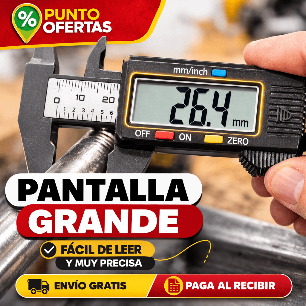 Medidor de alta precisión digital™ | Profesional