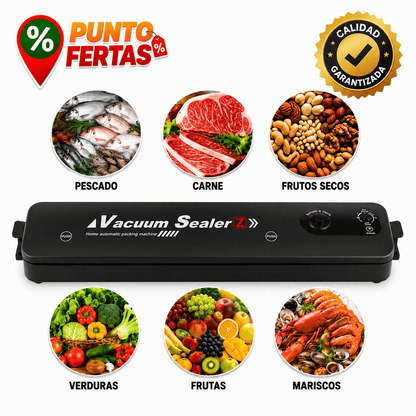 Selladora al vacio +100 bolsas | Más Frescura, Más Orden, Más Ahorro