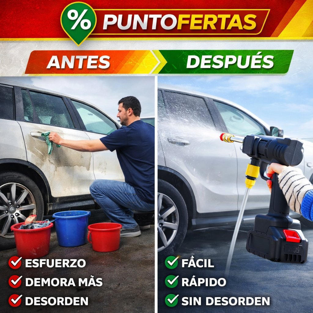 KIT COMPLETO 🎁| Hidrolavadora portátil™