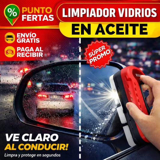 Limpiador Vidrios a base de Aceite™ ANTI-GRASA #1